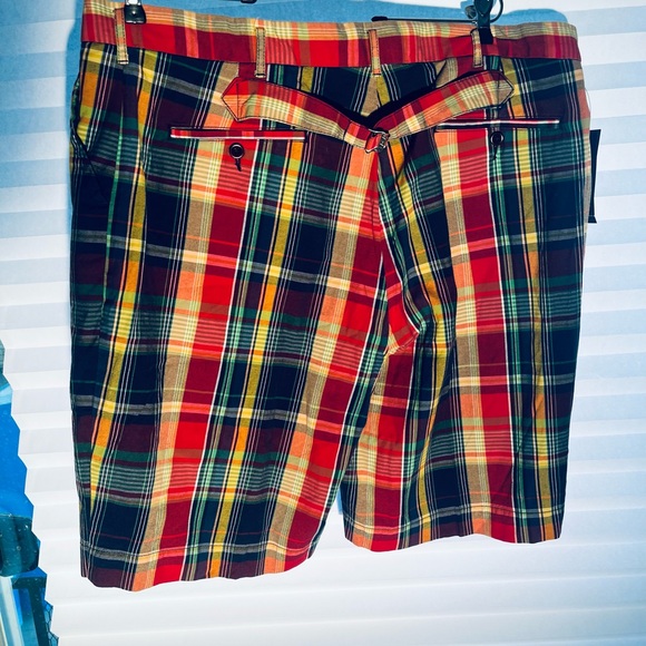 NWT Polo Ralph Lauren Men’s plaid/tartan Shorts, size 40 - Picture 7 of 12